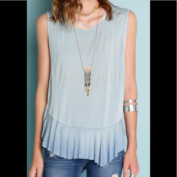 Free People Tops - 🇺🇸Free People Uptown Ruffle Top